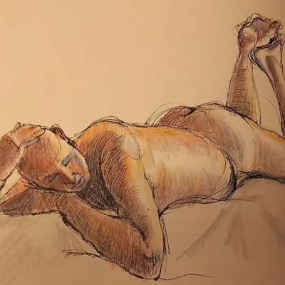 Life Drawing Feb 10th