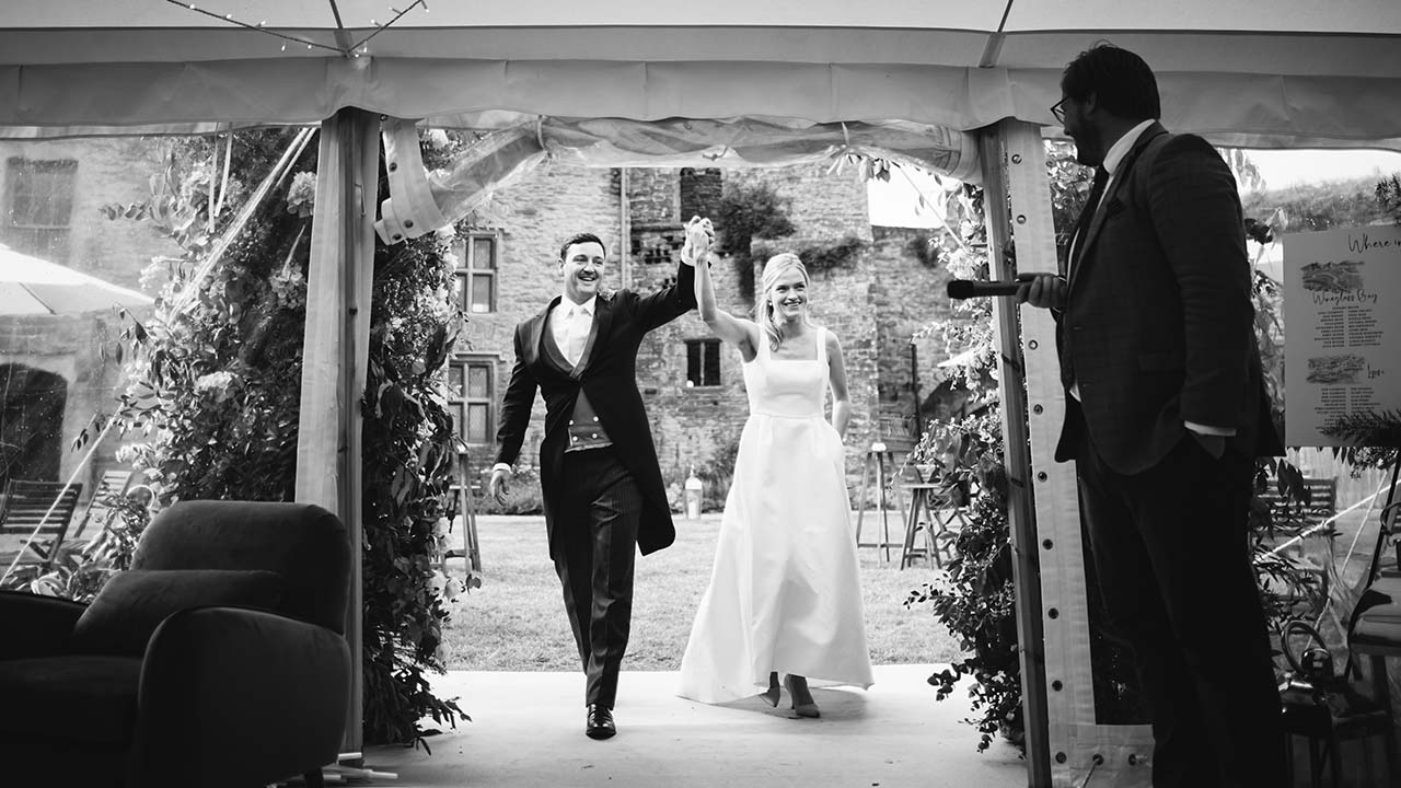 Castle Lawn Wedding- Couple