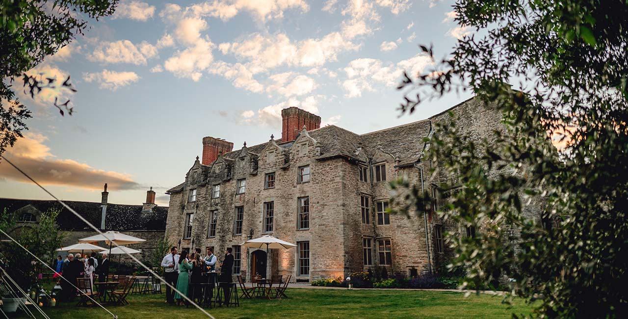 Hay Castle wedding lawn